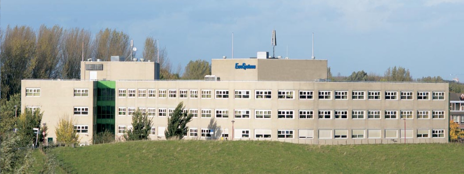 EuroSystems-Firmensitz im Jahr 1994.